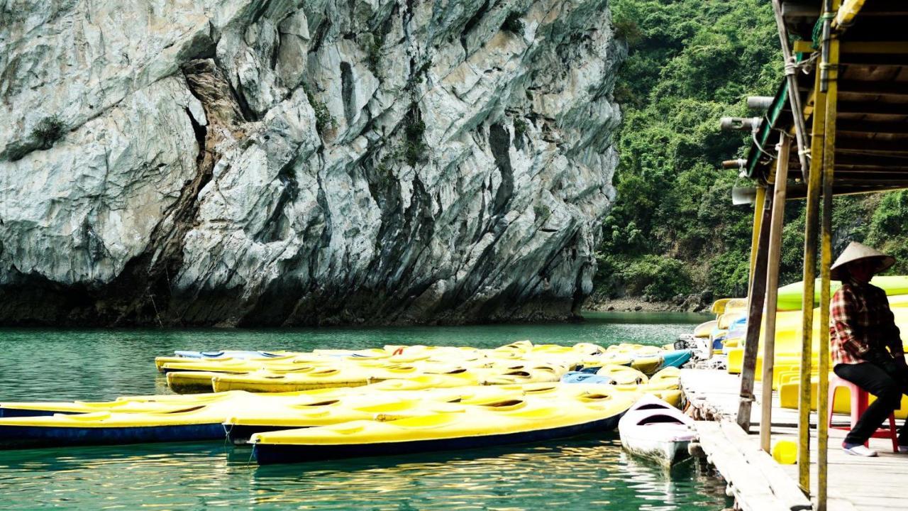 Cat Ba Green Bamboo Forest Dong Khe Sau Bagian luar foto