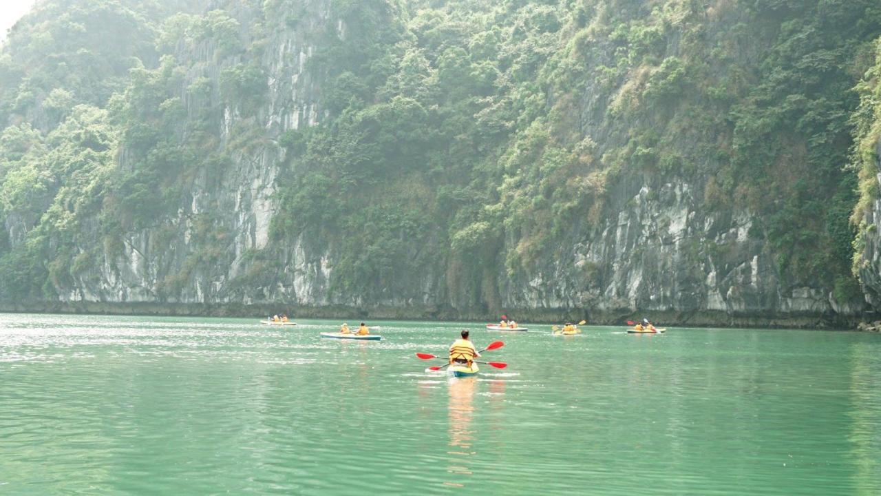 Cat Ba Green Bamboo Forest Dong Khe Sau Bagian luar foto