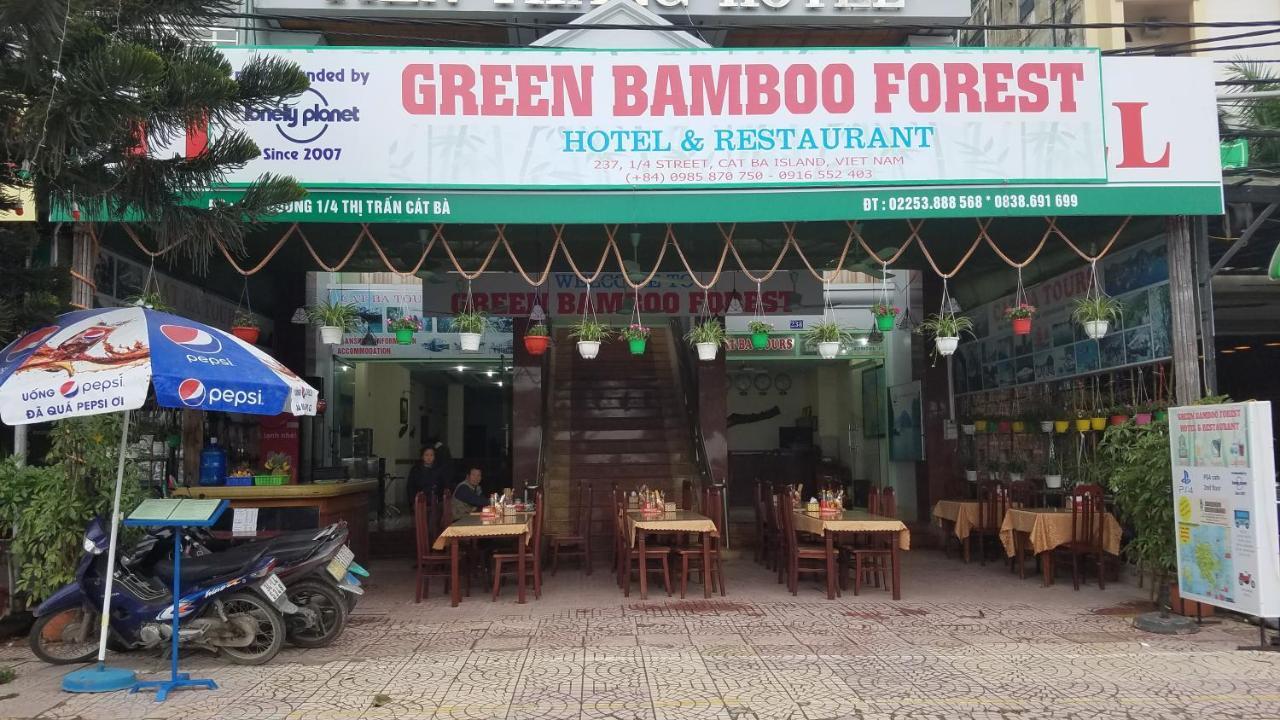 Cat Ba Green Bamboo Forest Dong Khe Sau Bagian luar foto